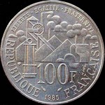 100 francs 1985